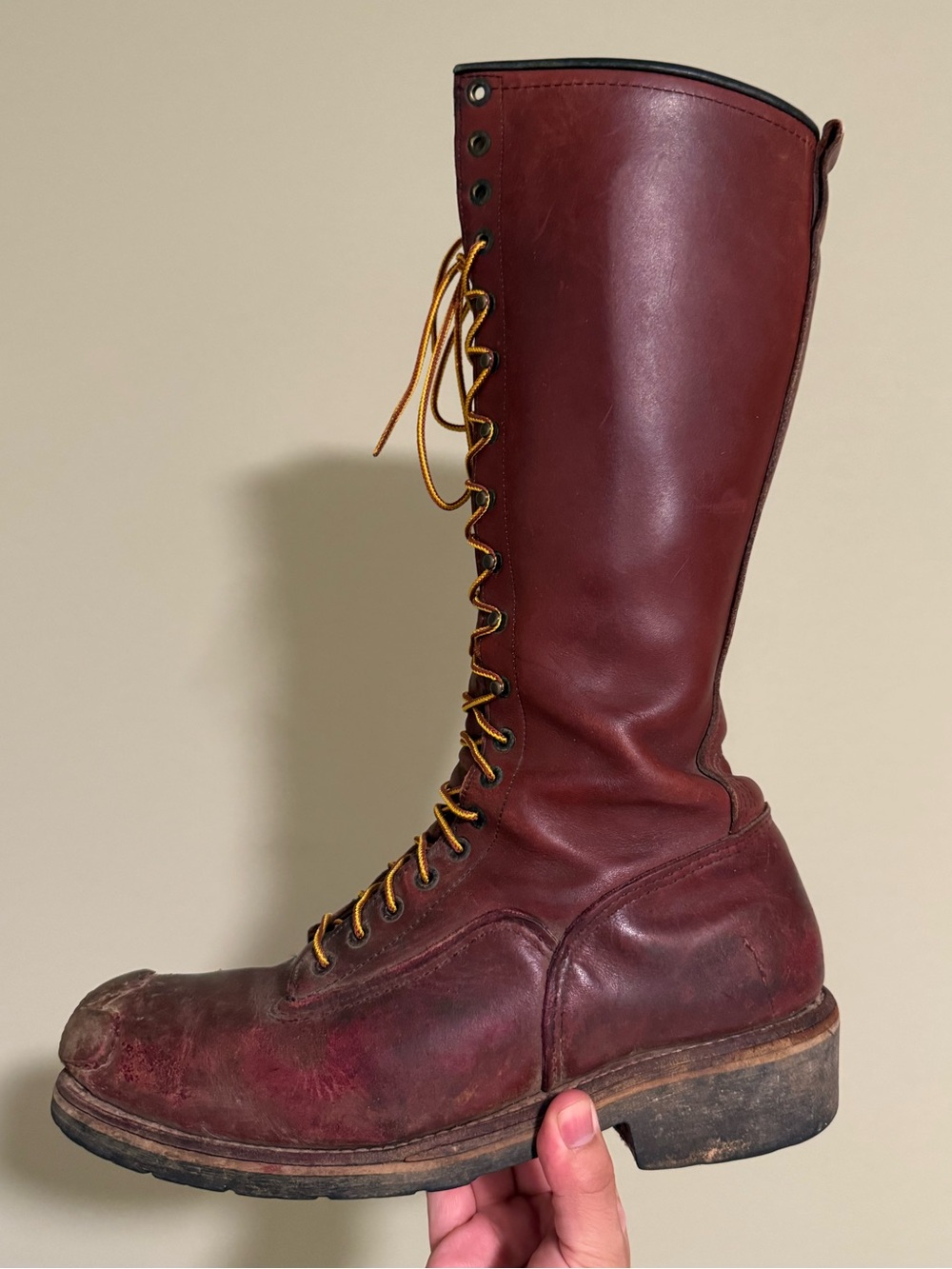 Red Wing 2450 Classic Lineman Boots Size 11.5 E
Steel Toe - Picture 5 of 16